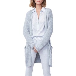 Open-Front Dropped-Shoulder Cardigan