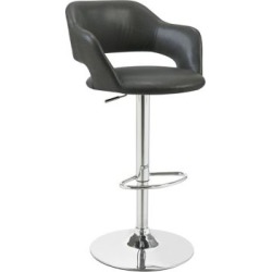 Tabouret de bar courbés en similicuir