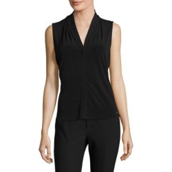 V-Neck Drape Sleeveless Top