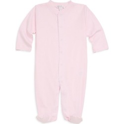 Kissy Kissy Baby Girl's Long-Sleeve Cotton Footie - Pink - Size 6-9 Months