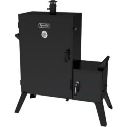 Wide Body Vertical Offset Charcoal Smoker