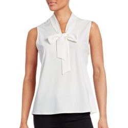 Tie Neck Sleeveless Top