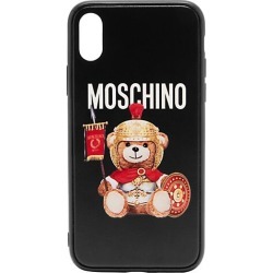 Moschino Women's iPhone XS Gladiator Bear Phone Case - Black Multi