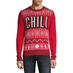 Chandail des Fêtes classique à motif jacquard Chill