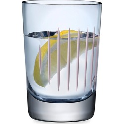 Nude Glass Parrot 2-Piece Tumbler Glass Set - Pink