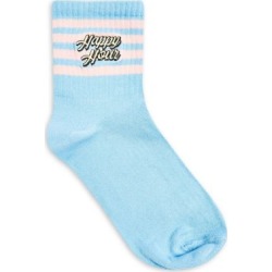 Chaussettes tubes rayées Happy Hour