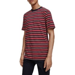 T-shirt rayé en jersey de coton