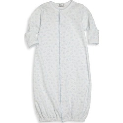 Kissy Kissy Baby Boy's Ele-Fun Printed Converter Gown - Blue - Size Small (0-3 Months)