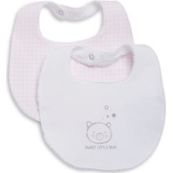 Baby Girl's 2-Pack Bib Set