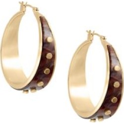 Anneaux dorés avec rivets Articulate Agate