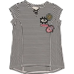 Girl's Striped Sleeveless Top