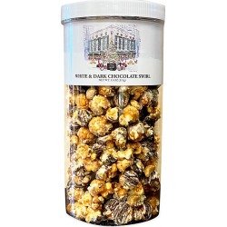 The Hampton Popcorn Company White & Dark Chocolate Swirl Gourmet Popcorn