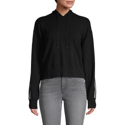 Cotton-Blend Pullover Hoodie