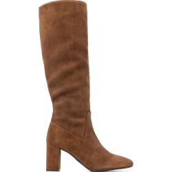Women's Leora Slouchy Suede Tall Boots - Brandy - Size 5 found on Bargain Bro from Saks Fifth Avenue for USD $494.00