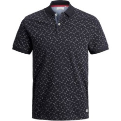 Polo en coton à imprimé de libellules