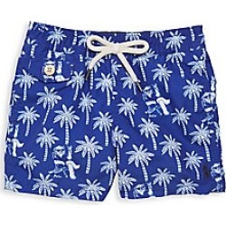 Ralph Lauren Baby Boy's Bear & Palm Tree Swim Trunks - Palm Tree - Size 18 Months