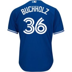 T-shirt en jersey de la MLB de Clay Buchholz des Blue Jays de Toronto