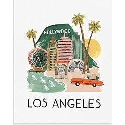 Rifle Paper Co Los Angeles Wall Art