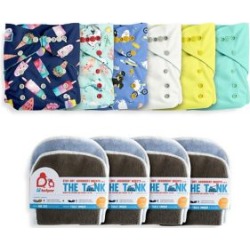 6-Piece Cloth Diaper Day Pack Set