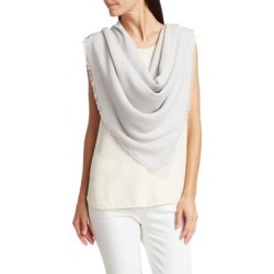 Cashmere-Blend Square Scarf