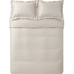 600 Thread Count 3-Piece Supima Cotton Duvet Cover Set