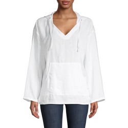 V-Neck Pullover Hoodie