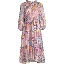 Mallory Tie-Waist Floral Dress found on MODAPINS