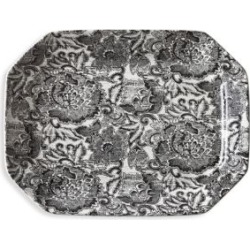 Burleigh Faded Peony Rectangular Tray