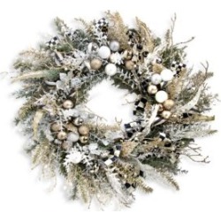 Silver Lining Wreath