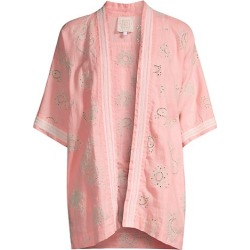 Faye Eyelet-Embroidered Kimono found on MODAPINS