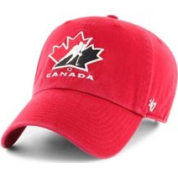 Casquette Clean Up 47 rouge de l'équipe Hockey Canada de la LNH