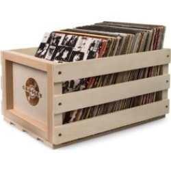 Record Storage Wooden Crate