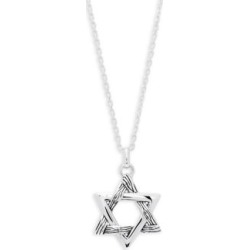 Sterling Silver Star Pendant Necklace