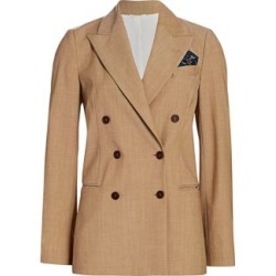 Stretch-Wool Double Breasted Jacket