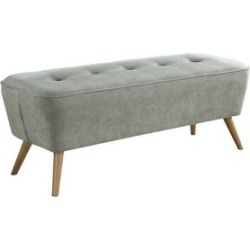 Upholstered Velvet Tufted Bench