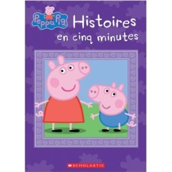 Peppa Pig Five-Minute Peppa Stories Book - French Version