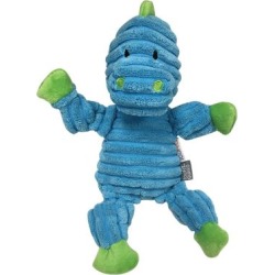 Rainbow Bright Knotted Dino Dog Toy