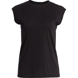 Frame Women's Le Mid Rise Muscle Tee - Noir - Size Small