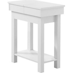 Table d'appoint et de rangement taupe, 61 cm