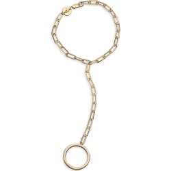 Women's Emma 14K Gold-Plated Sterling Silver Hand Chain - Yellow Vermeil - Size 6 found on Bargain Bro from Saks Fifth Avenue for USD $56.42