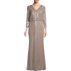 Cutout Blouson Gown