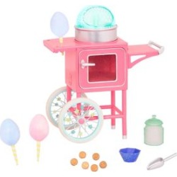 Ensemble de jeu de distributrice de barbe à papa