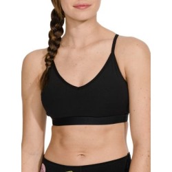 Soutien-gorge sport côtelé