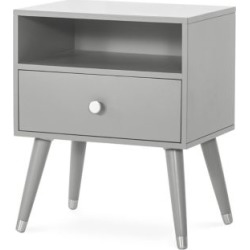 Forever Eclectic Mod Nightstand with Drawer & Shelf