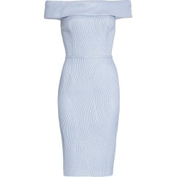 Off-The-Shoulder Ribbed Cocktail Dress found on MODAPINS
