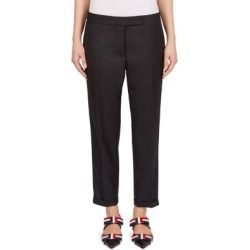 Low-Rise Twill Stripe Pants