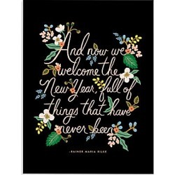 Rifle Paper Co Rilkie Quote Wall Art