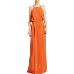 Token Crepe Gown