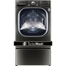 WM4370HKA - Laveuse à très grande capacité TurboWashMD en acier inoxydable noir de 5,2 pi³
