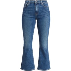 High-Rise Slim Kick Jeans